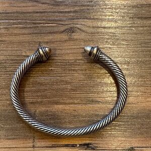David Yurman Classic Cable Bracelet 4mm sz med